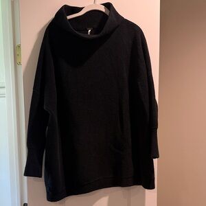 Free People Black Knit Sweater